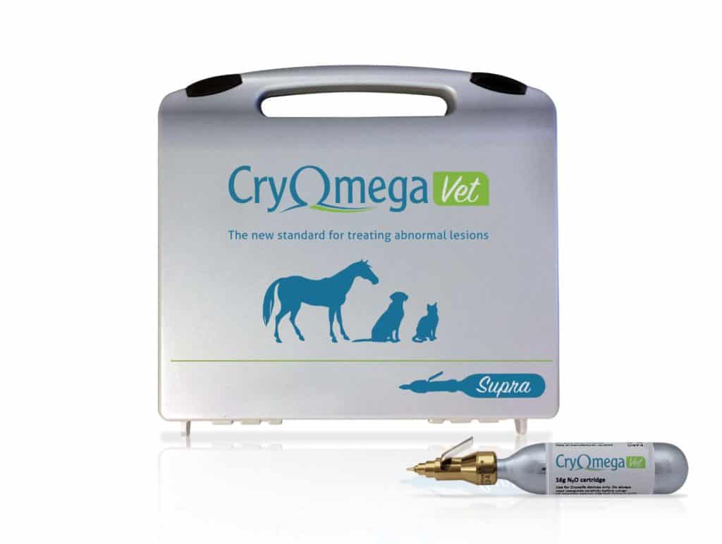 CryOmega vet portable supra version