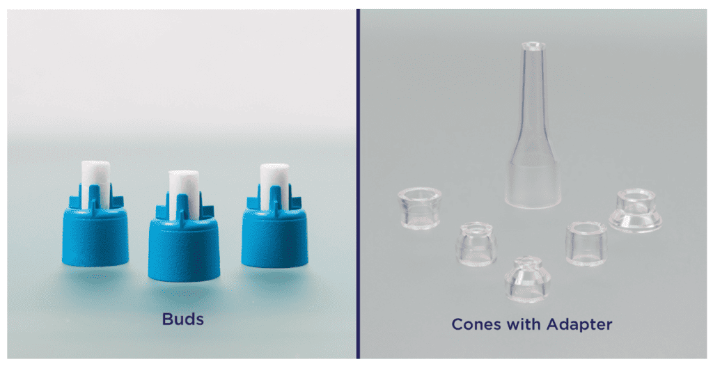 Histofreezer cryosurgery bud and cone attachments